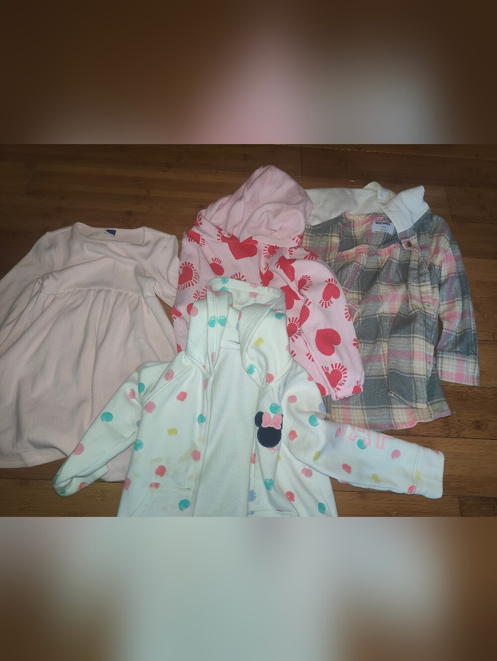 GAP Baby Girls Outerwear & Dress - Pink, Cream, Gray, Mint Polka Dot